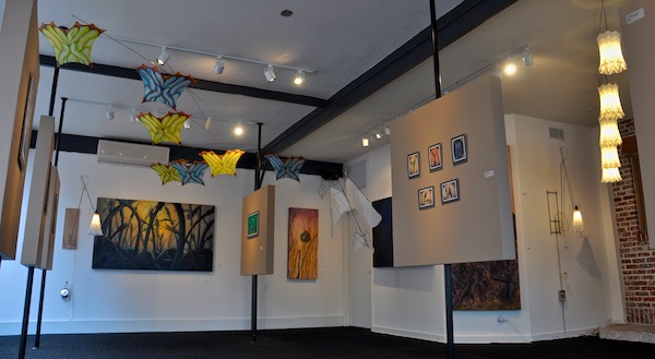 Art show, Bloom, by Tim Elverston and Ruth Whiting