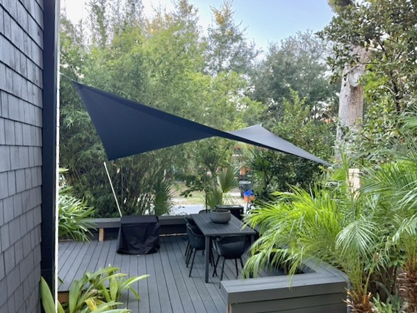 Shade sail patio Ryland