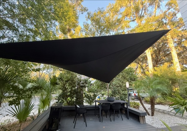 custom shade sail patio overview WindFire Designs
