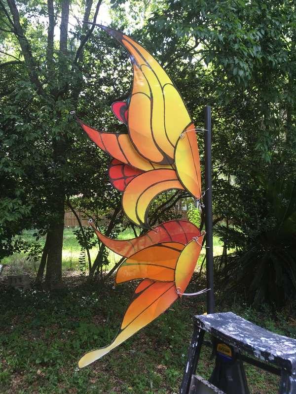Image 20 from Giant Fairy Wings for the Bellagio Las Vegas by Windfire Designs