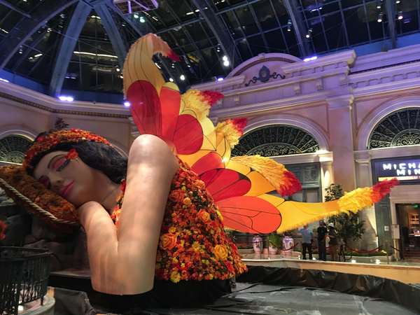 Image 41 from Giant Fairy Wings for the Bellagio Las Vegas by Windfire Designs