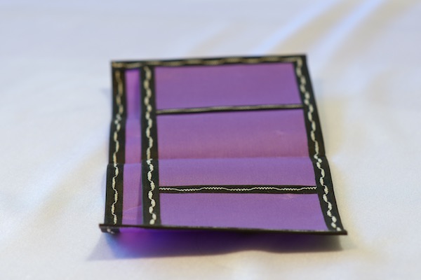 Pointy walley - spendy model - purple with black trim