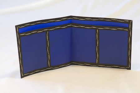 PointyWallet-Spendy-blue-BlackTrim-open