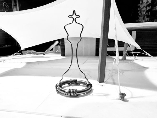 Image 1 from Wire Chess Set by Tim Elverston