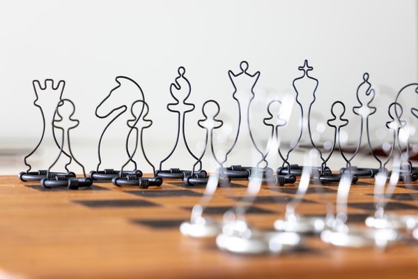 Image 9 from Wire Chess Set by Tim Elverston