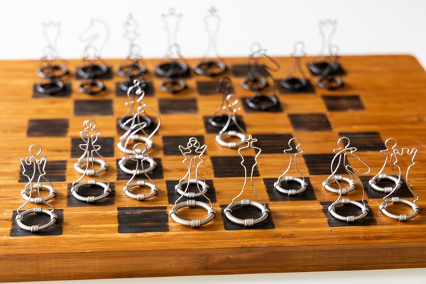 Image 10 from Wire Chess Set by Tim Elverston