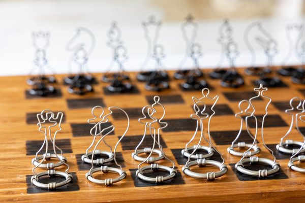 Image 13 from Wire Chess Set by Tim Elverston
