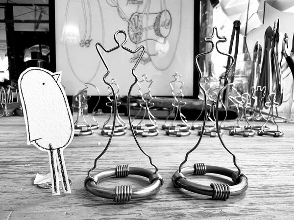 Image 50 from Wire Chess Set by Tim Elverston