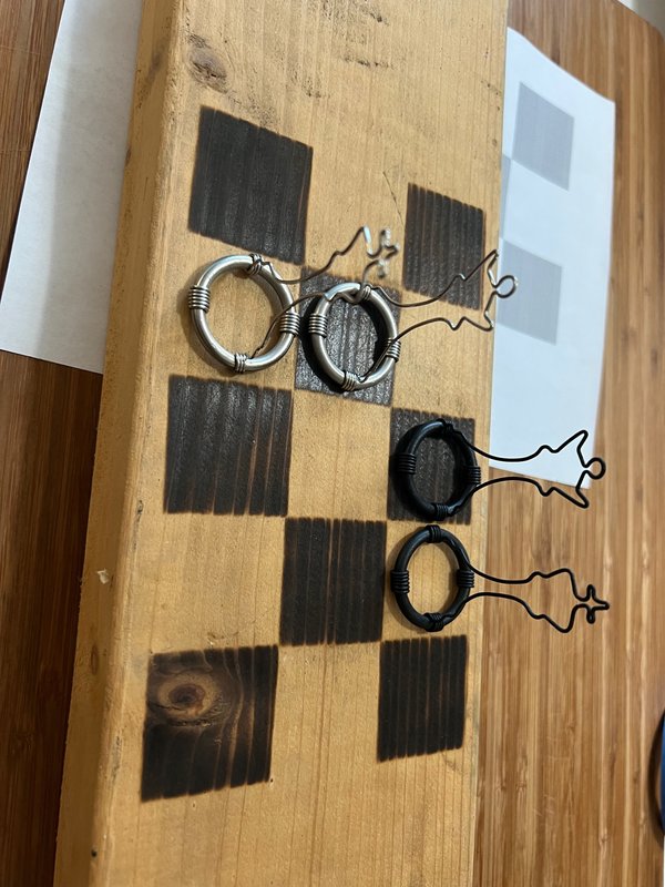 Image 70 from Wire Chess Set by Tim Elverston